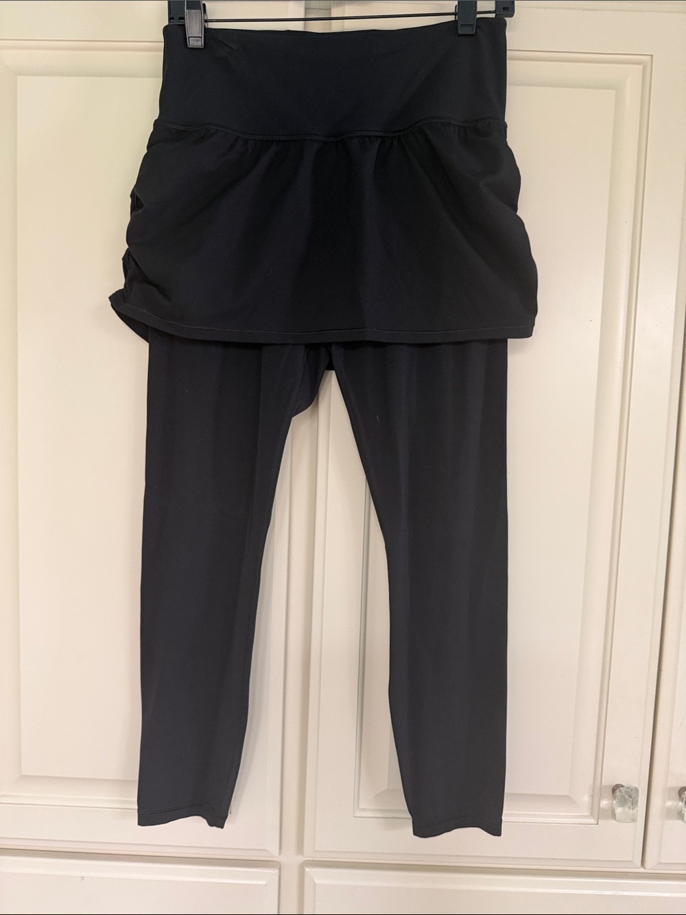Athleta Elation Black Skirted Legging